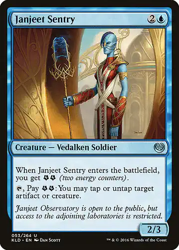 Janjeet Sentry - kld Spoiler