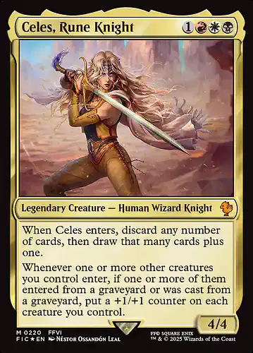 Celes, Rune Knight - fic Spoiler