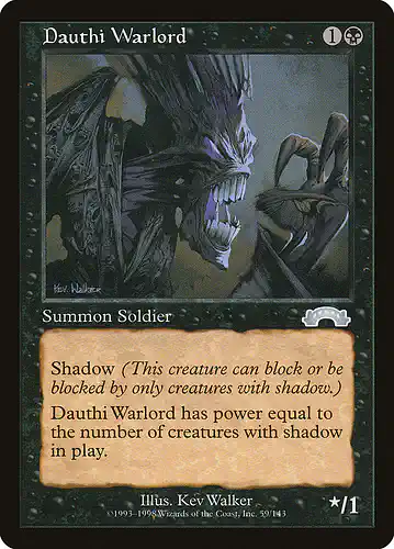 Dauthi Warlord - exo Spoiler