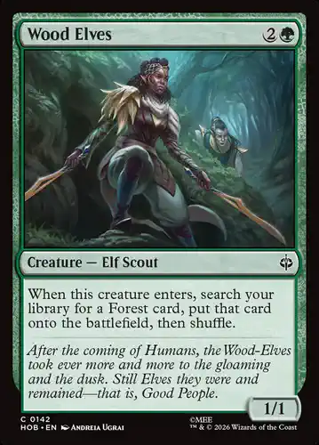Wood Elves - hob Spoiler