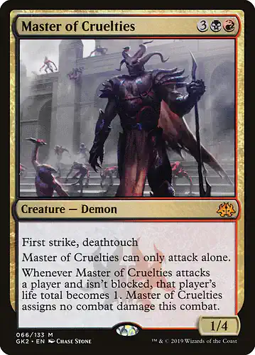 Master of Cruelties - gk2 Spoiler