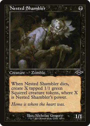 Nested Shambler - mh2 Spoiler