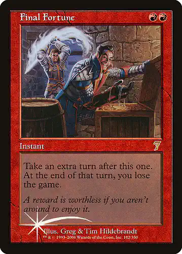 Final Fortune - 7ed Spoiler