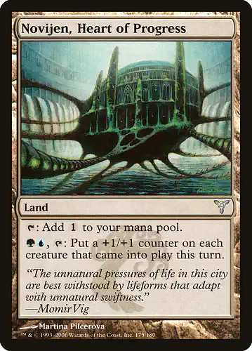 Novijen, Heart of Progress - dis Spoiler