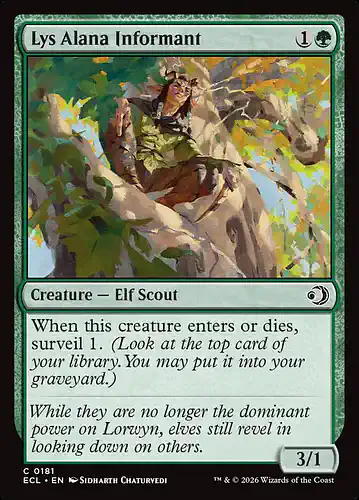 Lys Alana Informant - ecl Spoiler