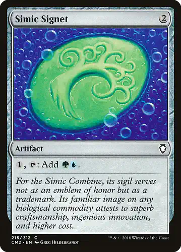 Simic Signet - cm2 Spoiler