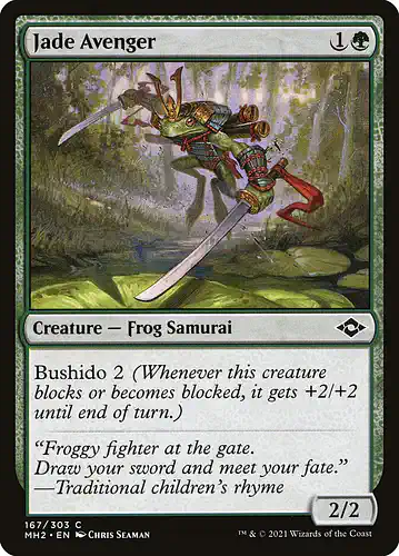 Jade Avenger - mh2 Spoiler
