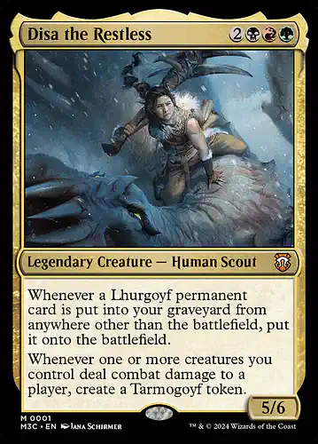 Disa the Restless - m3c Spoiler