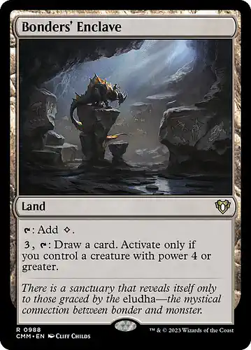 Bonders' Enclave - cmm Spoiler