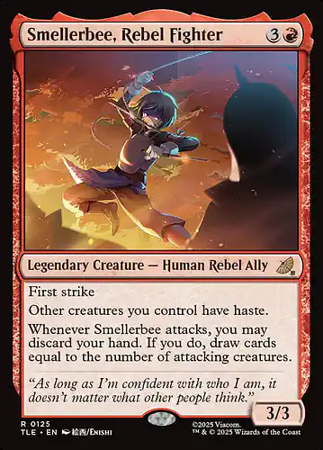 Smellerbee, Rebel Fighter - tle Spoiler