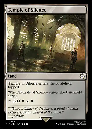 Temple of Silence - pip Spoiler