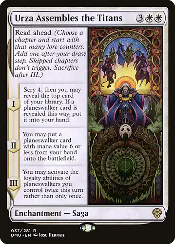 Urza Assembles the Titans - dmu Spoiler