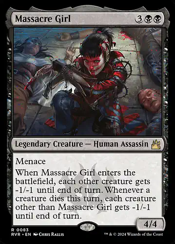 Massacre Girl - rvr Spoiler