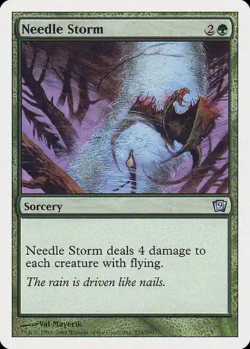 Needle Storm - 9ed Spoiler