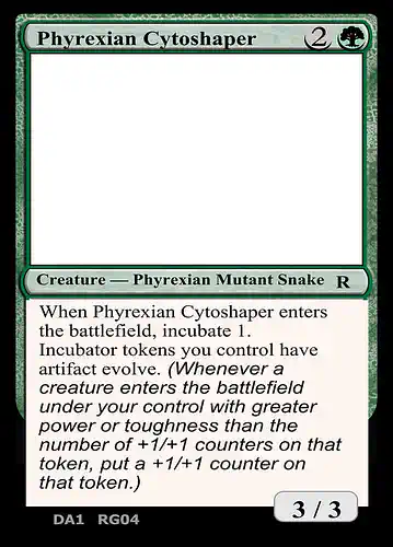 Phyrexian Cytoshaper - unk Spoiler