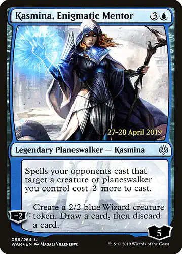 Kasmina, Enigmatic Mentor - war Spoiler