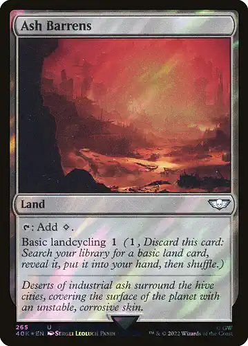 Ash Barrens - 40k Spoiler