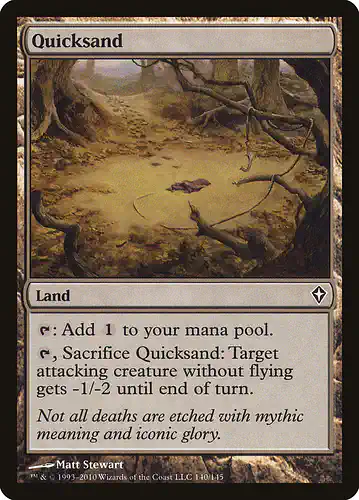 Quicksand - wwk Spoiler