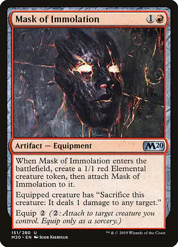 Mask of Immolation - m20 Spoiler