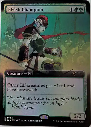 Elvish Champion - sld Spoiler