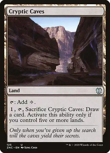 Cryptic Caves - znc Spoiler