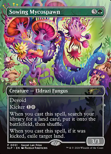 Sowing Mycospawn - slp Spoiler
