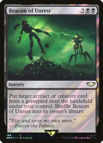 Beacon of Unrest - 40k Spoiler