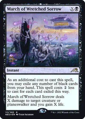 March of Wretched Sorrow - neo Spoiler