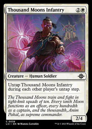 Thousand Moons Infantry - lci Spoiler