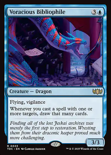 Voracious Bibliophile - tdc Spoiler