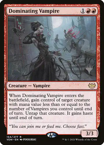 Dominating Vampire - vow Spoiler