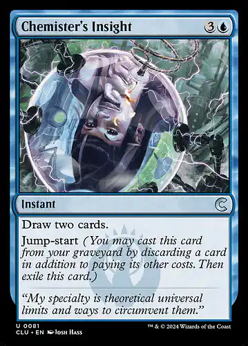 Chemister's Insight - clu Spoiler