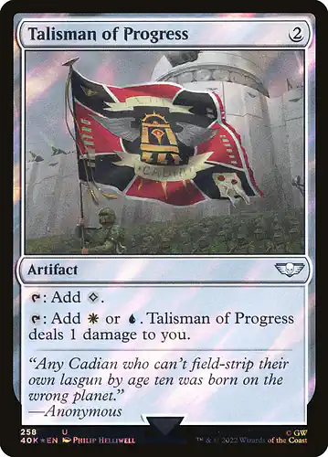 Talisman of Progress - 40k Spoiler