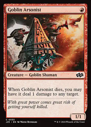 Goblin Arsonist - j25 Spoiler