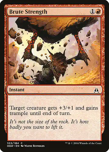 Brute Strength - ogw Spoiler