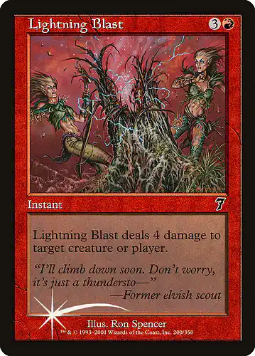 Lightning Blast - 7ed Spoiler