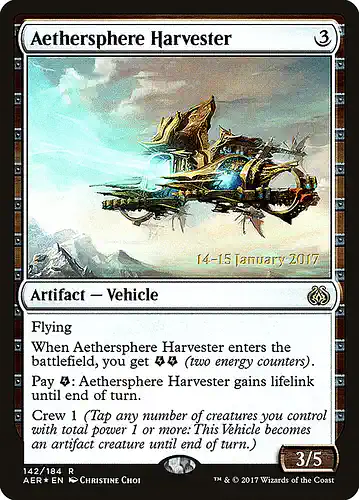Aethersphere Harvester - aer Spoiler