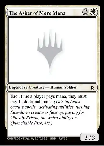 The Asker of More Mana - unk Spoiler