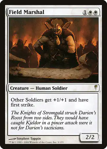 Field Marshal - csp Spoiler