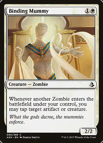 Binding Mummy - akh Spoiler