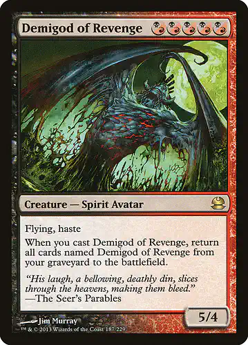 Demigod of Revenge - mma Spoiler