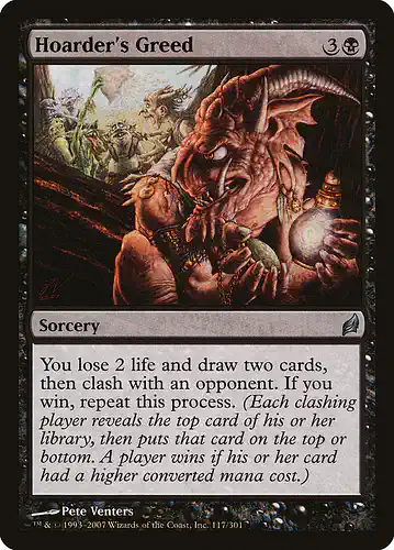 Hoarder's Greed - lrw Spoiler