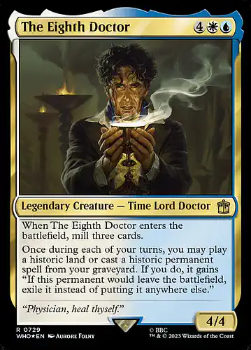 The Eighth Doctor - who Spoiler