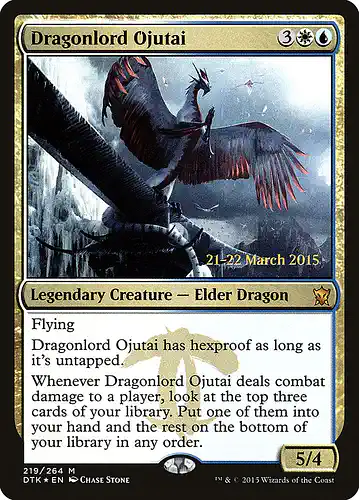 Dragonlord Ojutai - dtk Spoiler