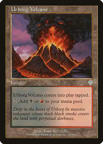 Urborg Volcano - inv Spoiler