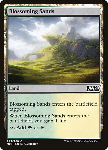 Blossoming Sands - m20 Spoiler