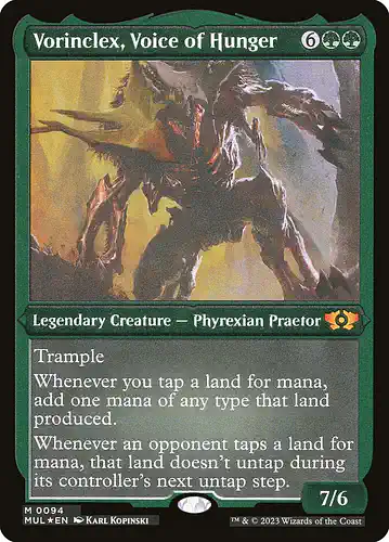 Vorinclex, Voice of Hunger - mul Spoiler