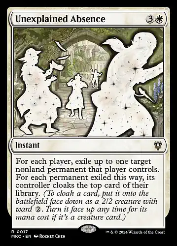 Unexplained Absence - mkc Spoiler