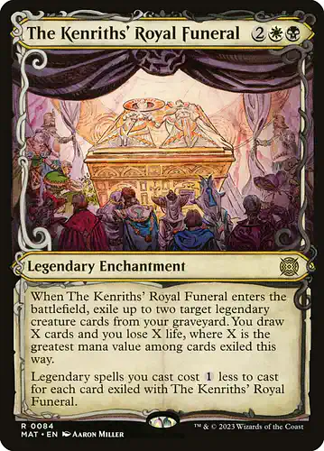 The Kenriths' Royal Funeral - mat Spoiler