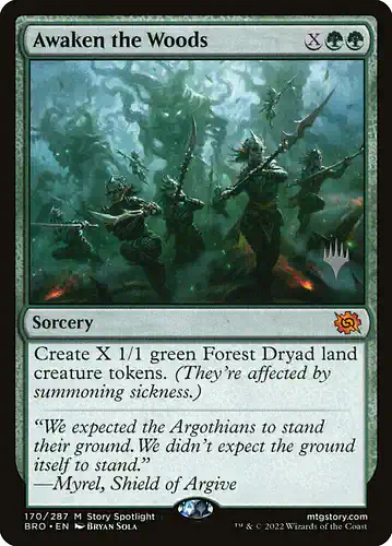 Awaken the Woods - bro Spoiler